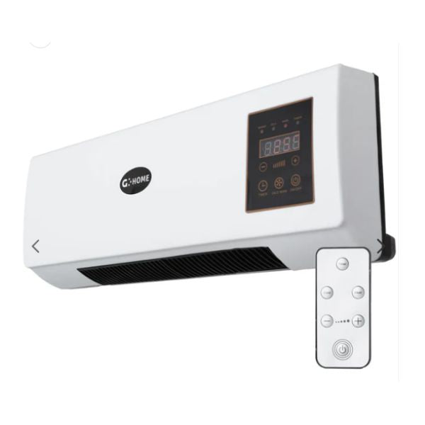 Calefactor Split PTC 1500W Blanco - Control Remoto y Temporizador - TU ULTIMO CLIC