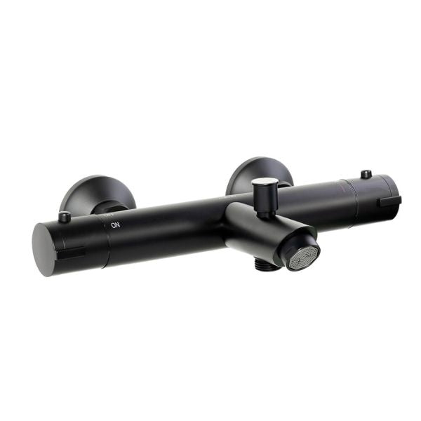 Grifo Termostático Baño‑Ducha Go!2 Negro Mate - TU ULTIMO CLIC