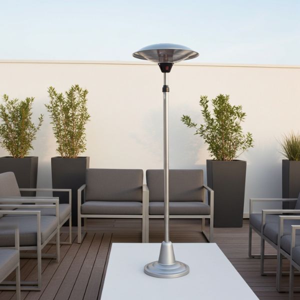 Calefactor de Pie MERCALOR 2000W - Interior y Exterior - TU ULTIMO CLIC