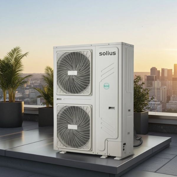 Aerotermia SOLIUS AEROBOX INVERTER MAXI R32 - Alta Eficiencia - TU ULTIMO CLIC