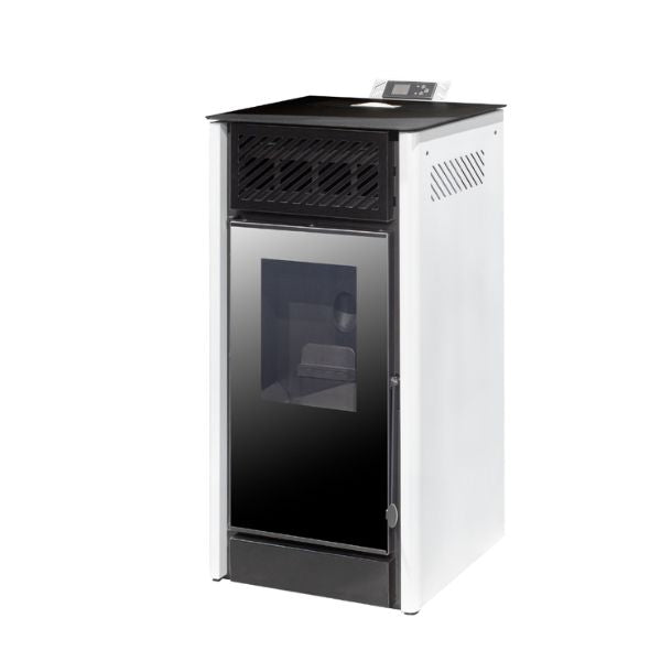Estufa de Pellets V10 9,6 kW con Panel Táctil - TU ULTIMO CLIC