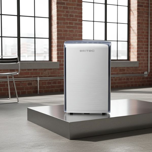 Deshumidificador BRITEC Daisy 20 | 20L/día con Control Automático y Diseño Compacto - TU ULTIMO CLIC