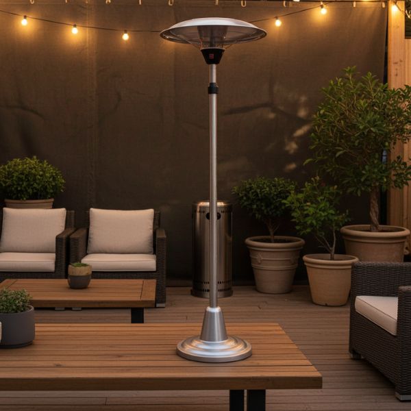 Calefactor de Pie MERCALOR 2000W - Interior y Exterior - TU ULTIMO CLIC