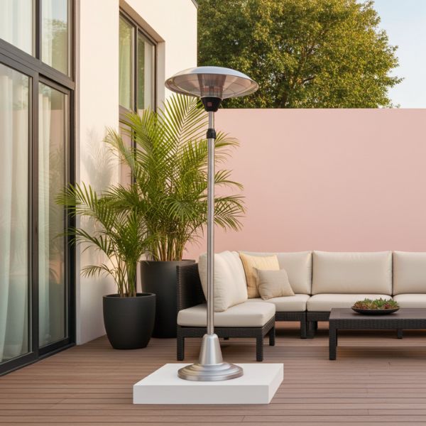 Calefactor de Pie MERCALOR 2000W - Interior y Exterior - TU ULTIMO CLIC