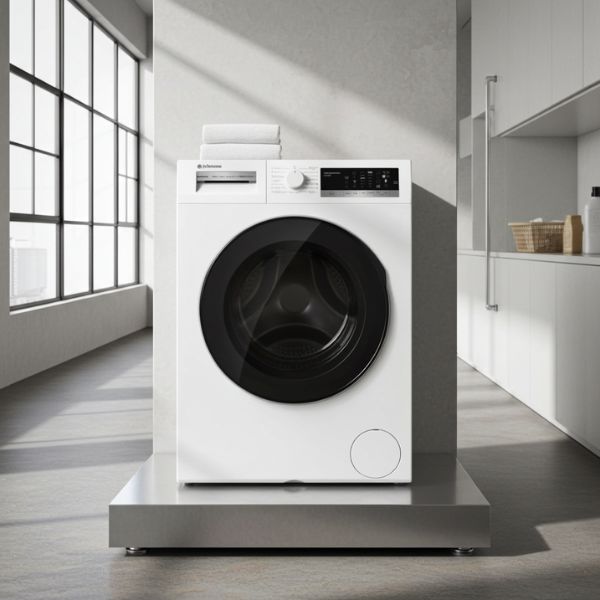 Lavadora DANUBIO120 12 Kg | Motor Inverter y Clase A con VapCare - TU ULTIMO CLIC