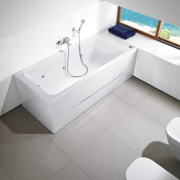 Bañera Roca Easy 1700x700 Acrílica Blanca - TU ULTIMO CLIC