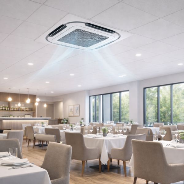 Aire acondicionado cassette AIRLUX TEC inverter con WiFi