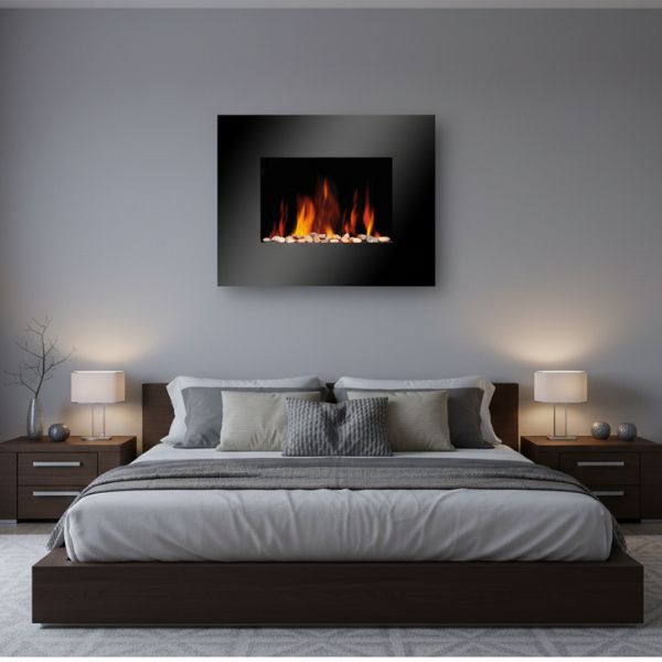 Chimenea Electrica de pared