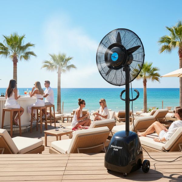 Ventilador Micronebulizador BRITEC Freshvent Plus BMFS‑26E – Máxima Potencia hasta 80 m² ONE