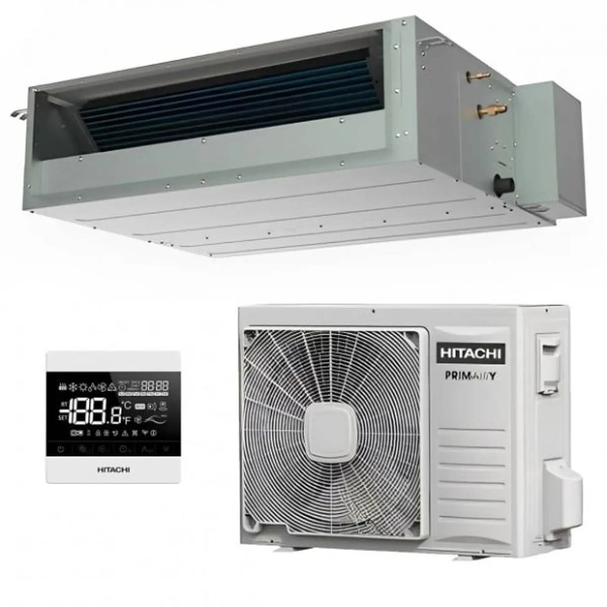 Hitachi Primairy RPIH-4.0UFE1NH Equipo de Conductos Potente y Eficiente - TU ULTIMO CLIC