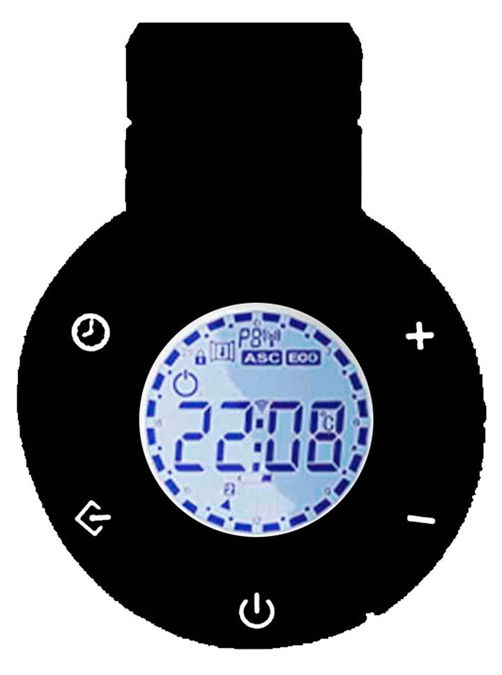 Radiador Toallero Eléctrico Esco Electric Programable Blanco o Negro