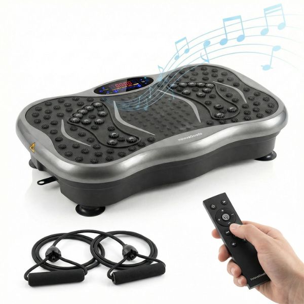 Plataforma Vibratoria Vivflow InnovaGoods: Tonifica y Adelgaza en Casa con Entrenamiento Completo InnovaGoods
