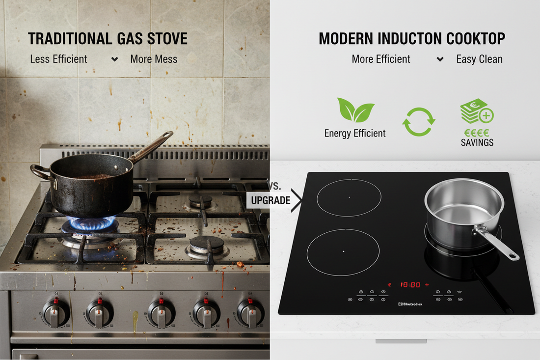 Inducción vs Gas vs Vitrocerámica: ¿Cuál es la Mejor Placa de Cocina en 2026?