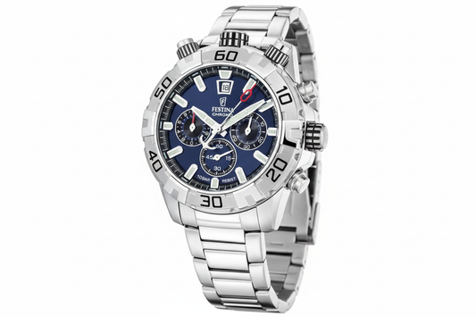 Festina Bullhead F20743/1: Reloj Cronógrafo Deportivo para Hombre