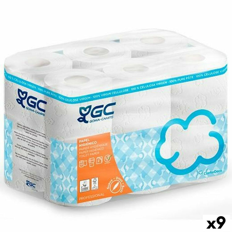 Rollos de cocina, papel higiénico y pañuelos de papel