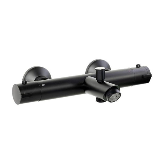 Grifo Termostático Baño‑Ducha Go!2 Negro Mate - TU ULTIMO CLIC