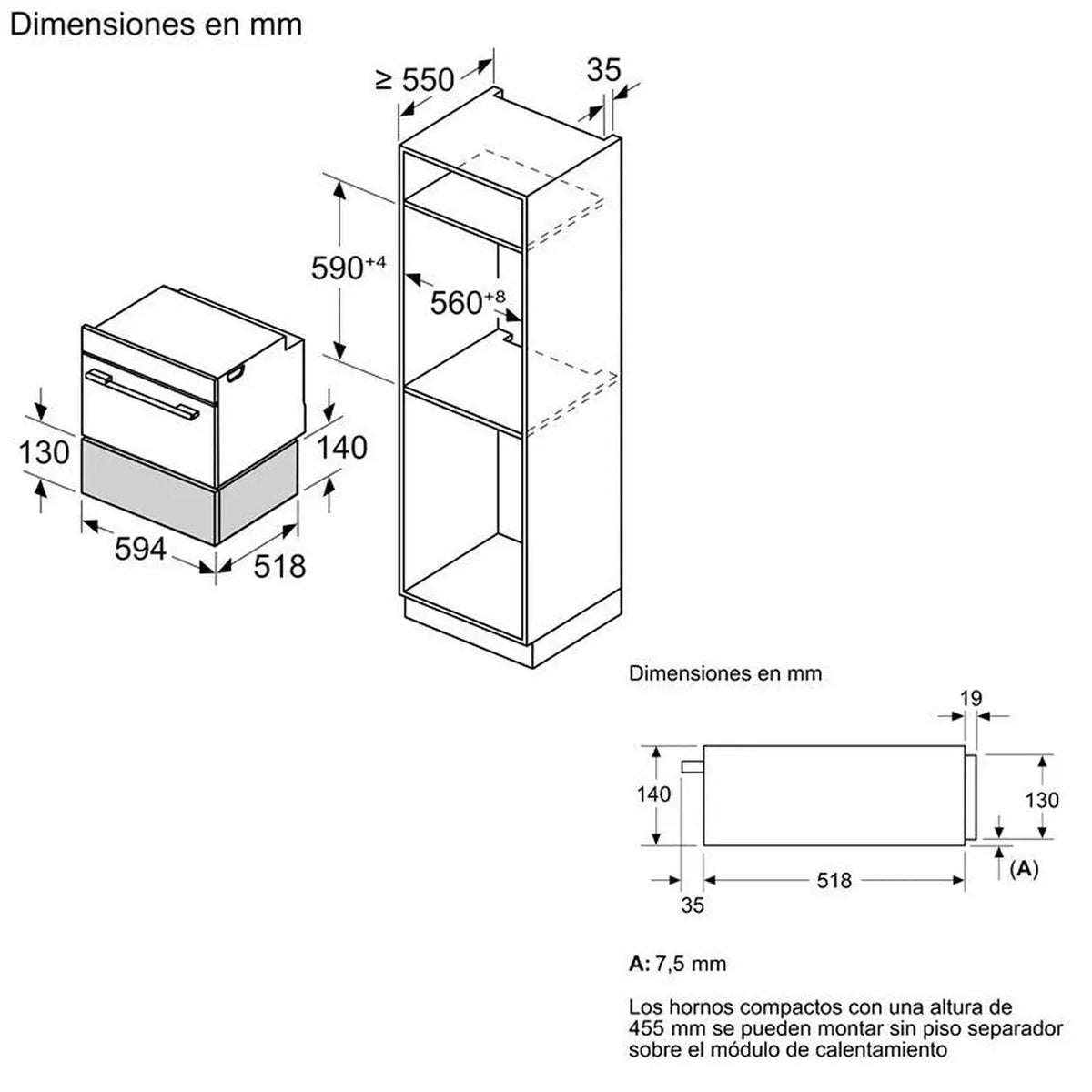 Bosch BIC7101B1 Serie 8  Módulo de Calentamiento con Diseño Elegante y Control Inteligente - TU ULTIMO CLIC