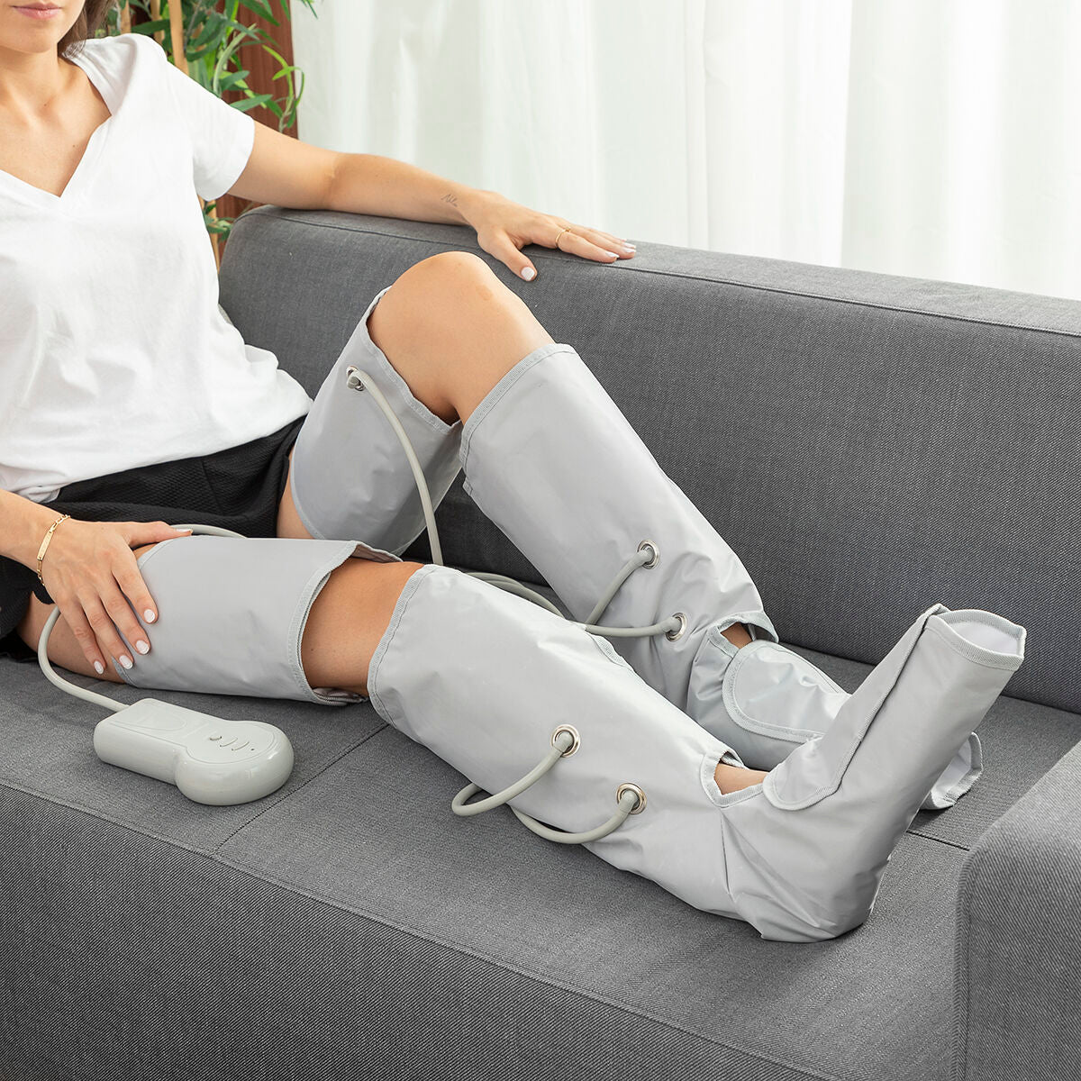 Masajeador de Piernas Maspres InnovaGoods Presoterapia Eléctrica - TU ULTIMO CLIC
