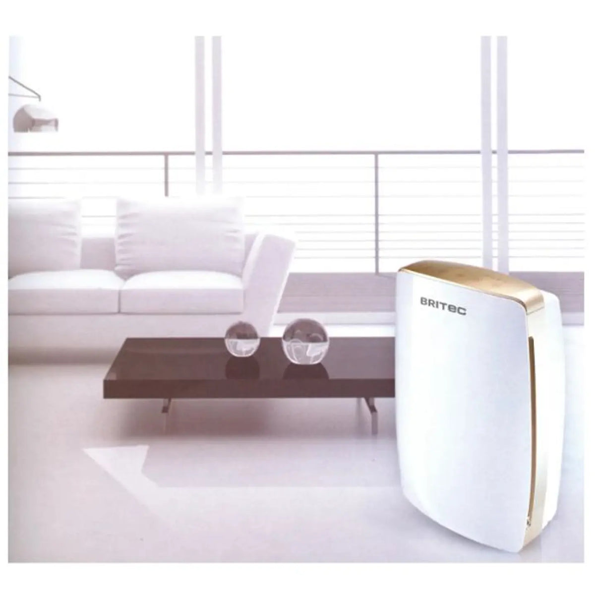 Deshumidificador BRITEC Daisy 20 | 20L/día con Control Automático y Diseño Compacto - TU ULTIMO CLIC