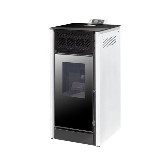 Estufa de Pellets V10 9,6 kW con Panel Táctil - TU ULTIMO CLIC