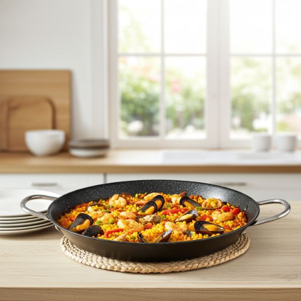 Paellera Wecook Ecochef 30 cm - Antiadherente Inducción - TU ULTIMO CLIC