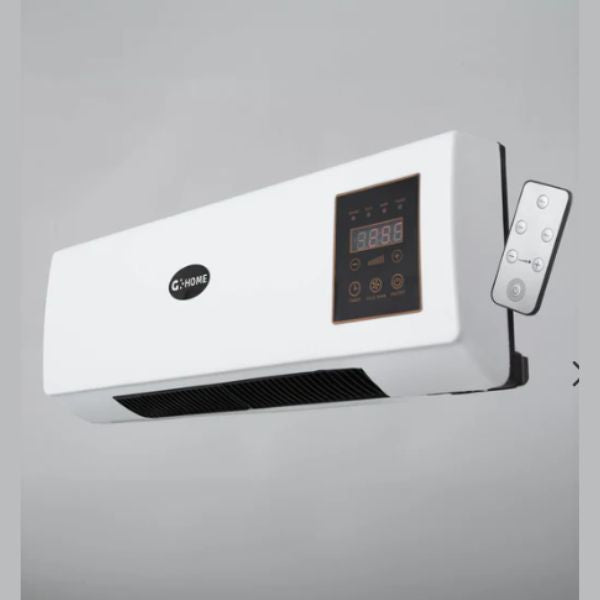Calefactor Split PTC 1500W Blanco - Control Remoto y Temporizador - TU ULTIMO CLIC