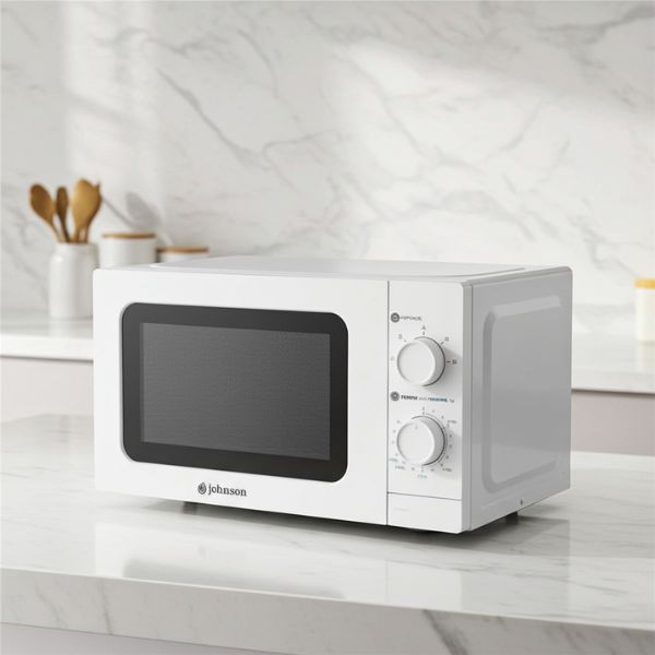 Microondas 20L Blanco  Compacto y Funcional para Cocinas Modernas - TU ULTIMO CLIC