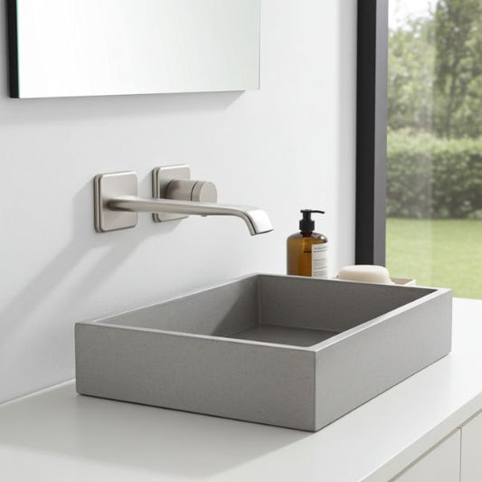 Grifo Empotrado Velvet I Gunmetal Cascada - TU ULTIMO CLIC