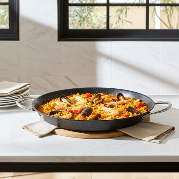Paellera Wecook Ecochef 30 cm - Antiadherente Inducción - TU ULTIMO CLIC