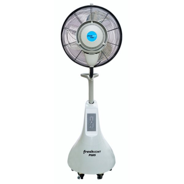 Ventilador Micronebulizador BRITEC Freshvent Plus BMFS-20L | Frescor sin Mojar | Portátil | Terrazas y Jardines Creed