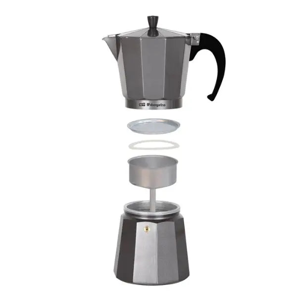 Cafetera Italiana Orbegozo KFS 620 de Aluminio, 6 Tazas Orbegozo