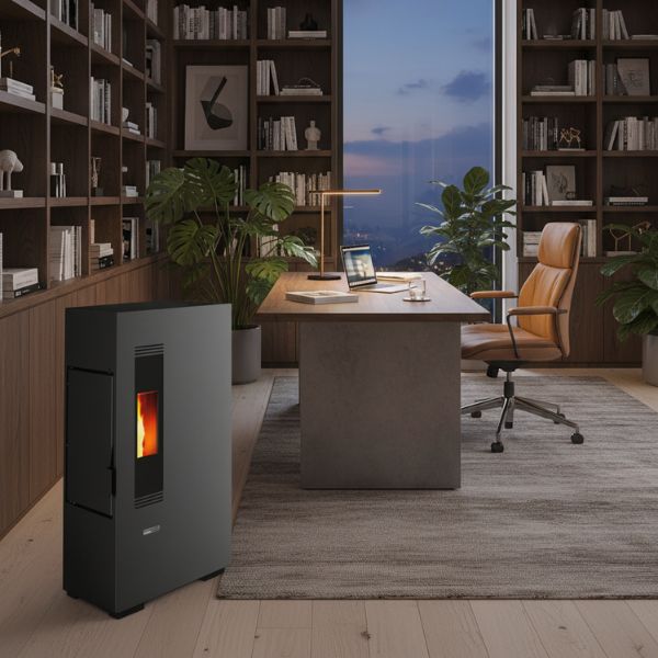 Estufa de Pellet MUNDOCLIMA BIOTHERM MILA 5kW - Diseño Compacto Eficiente Mundoclima