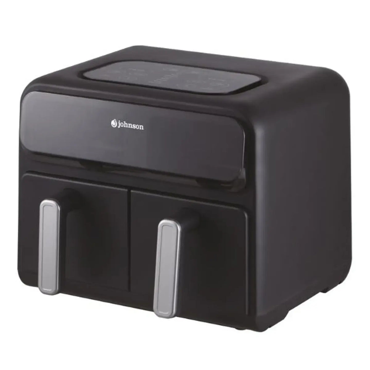 Freidora de Aire Johnson 8L Doble Cesta Independiente 2400W con Control Táctil -TU-ULTIMO-CLIC