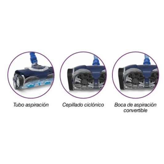 Limpiafondos Hidráulico ZODIAC MX10 | Suelo y Paredes con Navegación Inteligente - TU ULTIMO CLIC