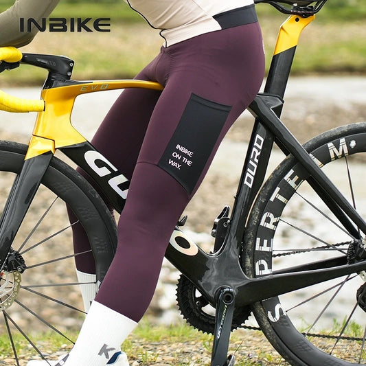 INBIKE Pantalones Ciclismo Invierno - Pechera Térmica con Acolchado 3D - TU ULTIMO CLIC
