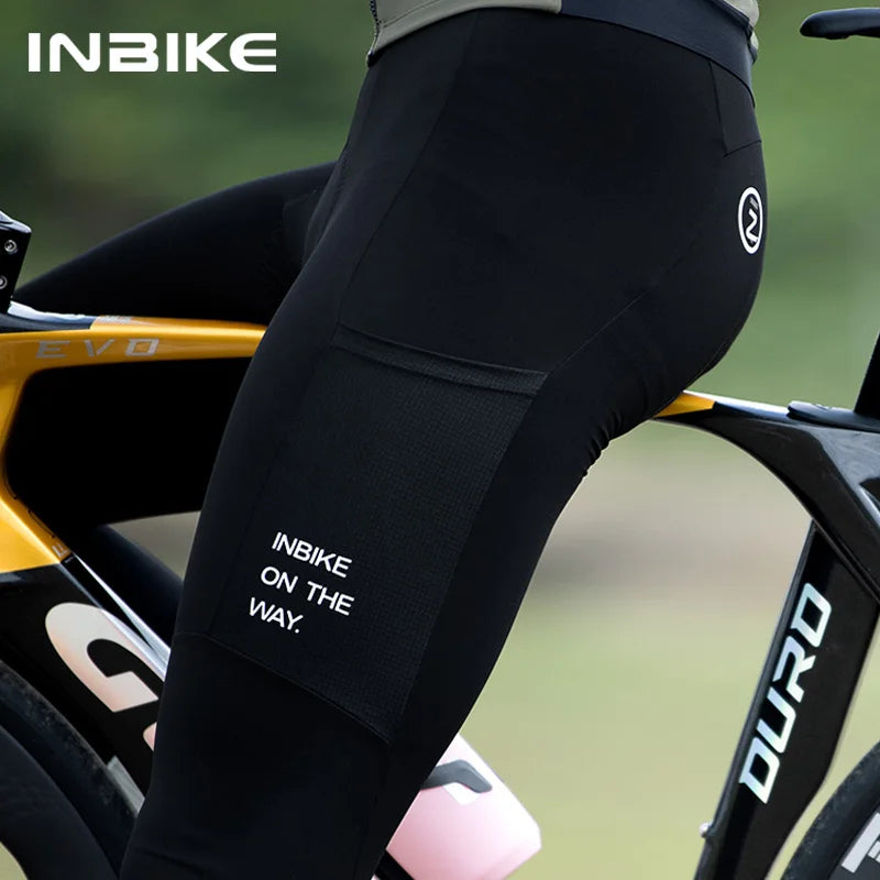 INBIKE Pantalones Ciclismo Invierno - Pechera Térmica con Acolchado 3D - TU ULTIMO CLIC