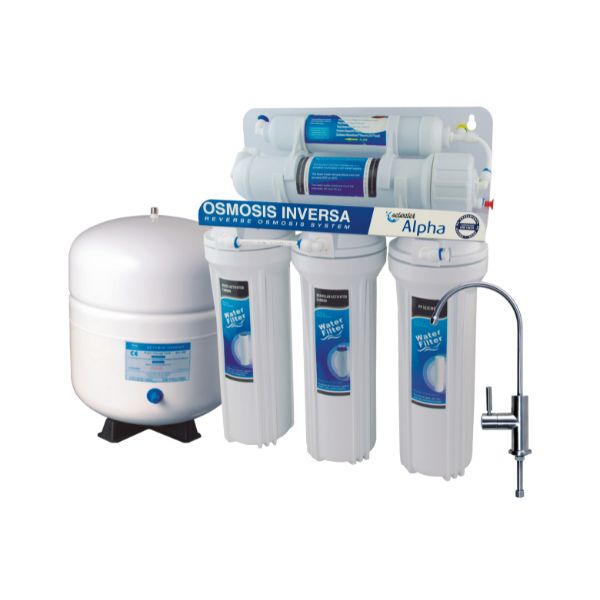 Ósmosis Inversa SEIWATER ALPHA OI-01 | 5 Etapas y 110L/día para Agua Pura - TU ULTIMO CLIC