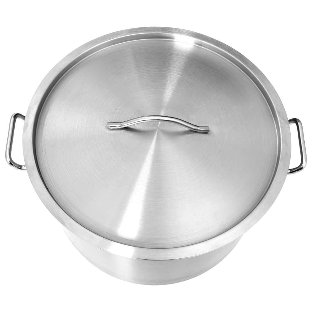 Olla de Acero Inoxidable - Gran Capacidad para Cocina Profesional y Hogar - TU ULTIMO CLIC