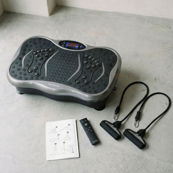 Plataforma Vibratoria Vivflow InnovaGoods: Tonifica y Adelgaza en Casa con Entrenamiento Completo InnovaGoods
