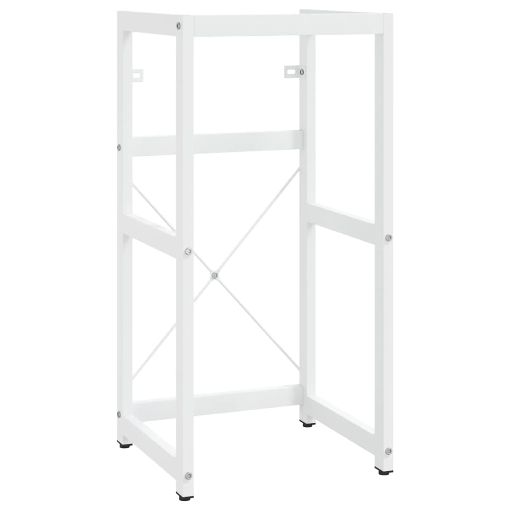 Estructura de Baño con Lavabo Incorporado - Hierro Negro o Blanco Moderno - TU ULTIMO CLIC