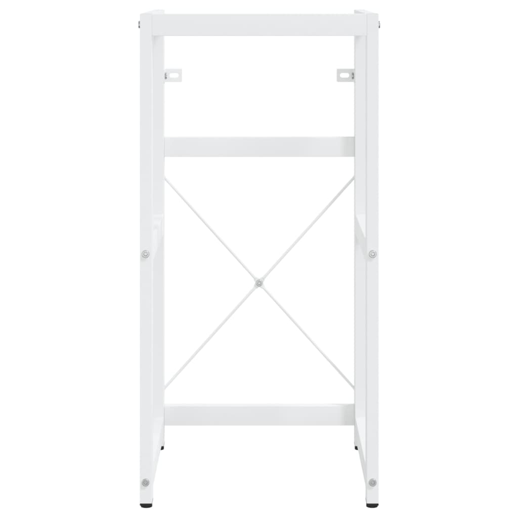 Estructura de Baño con Lavabo Incorporado - Hierro Negro o Blanco Moderno - TU ULTIMO CLIC